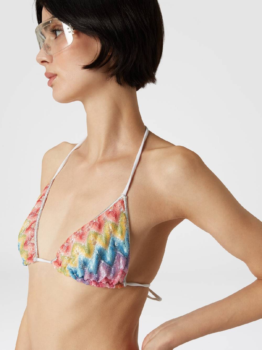 Missoni Bikini in pizzo di misto cotone spalmato Online