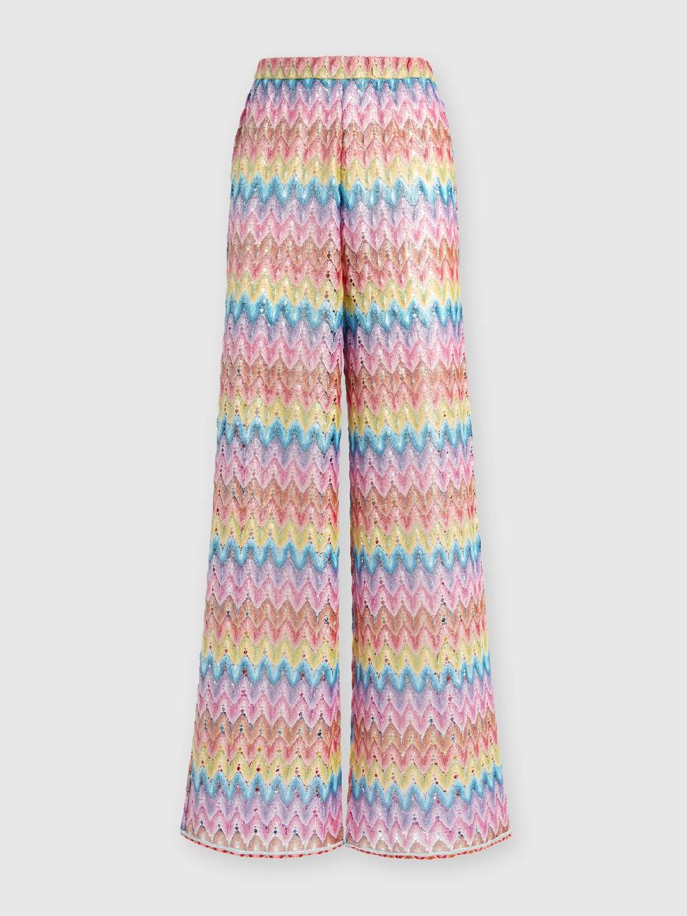 Missoni Pantaloni in pizzo di misto cotone spalmato Saldi