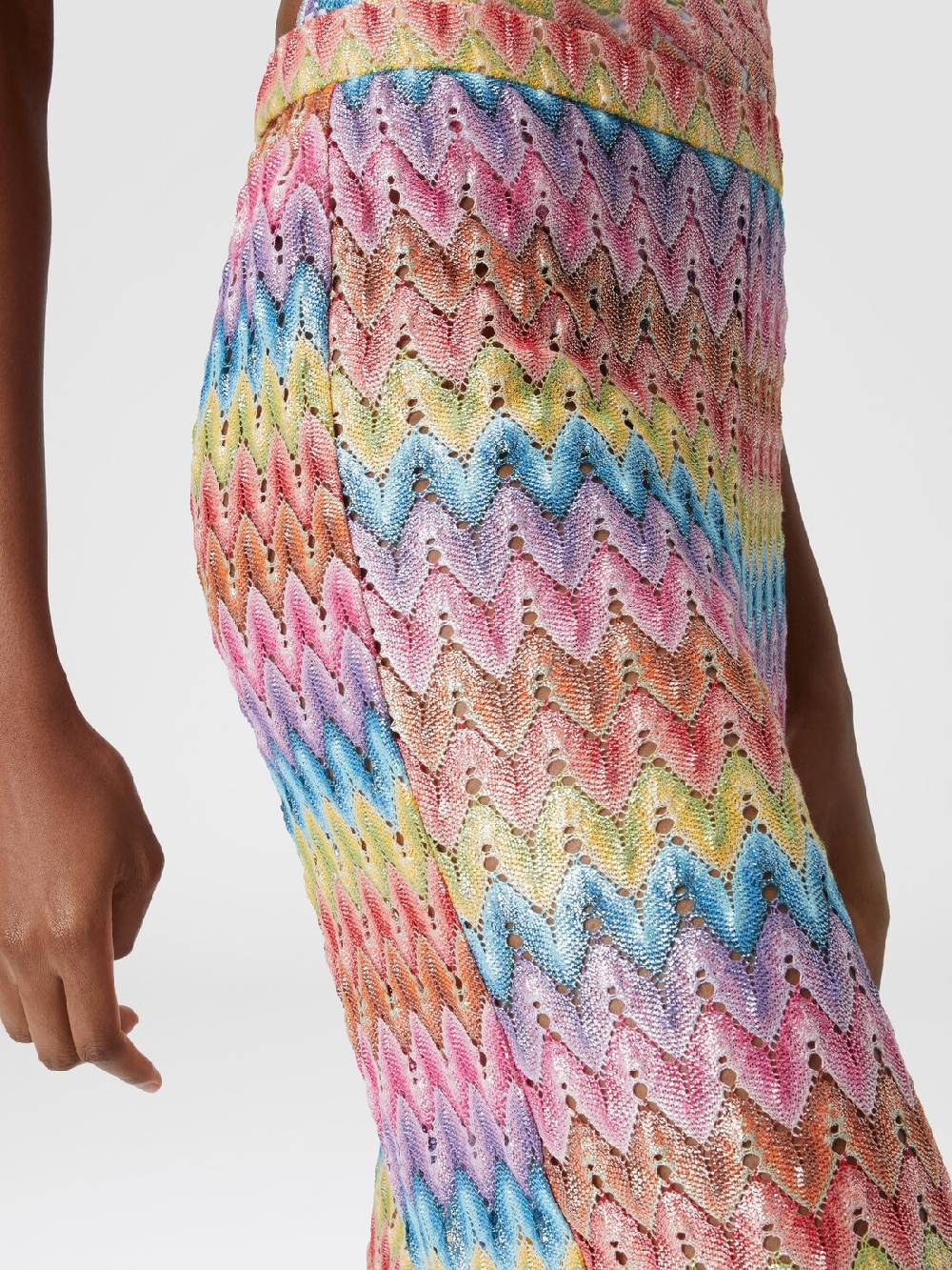 Missoni Pantaloni in pizzo di misto cotone spalmato Saldi