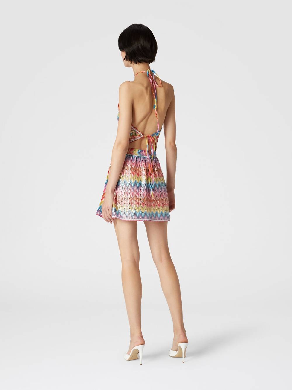 Missoni Mingonna a portafoglio in pizzo di misto cotone spalmato Offerte