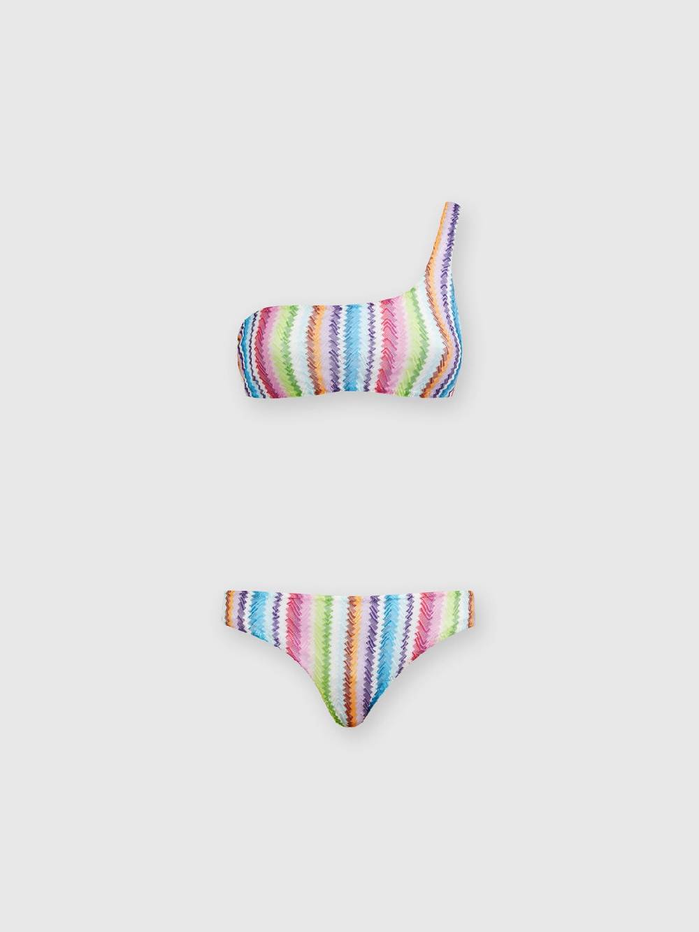Missoni Bikini monospalla stampa zig zag Saldi Di Fabbrica