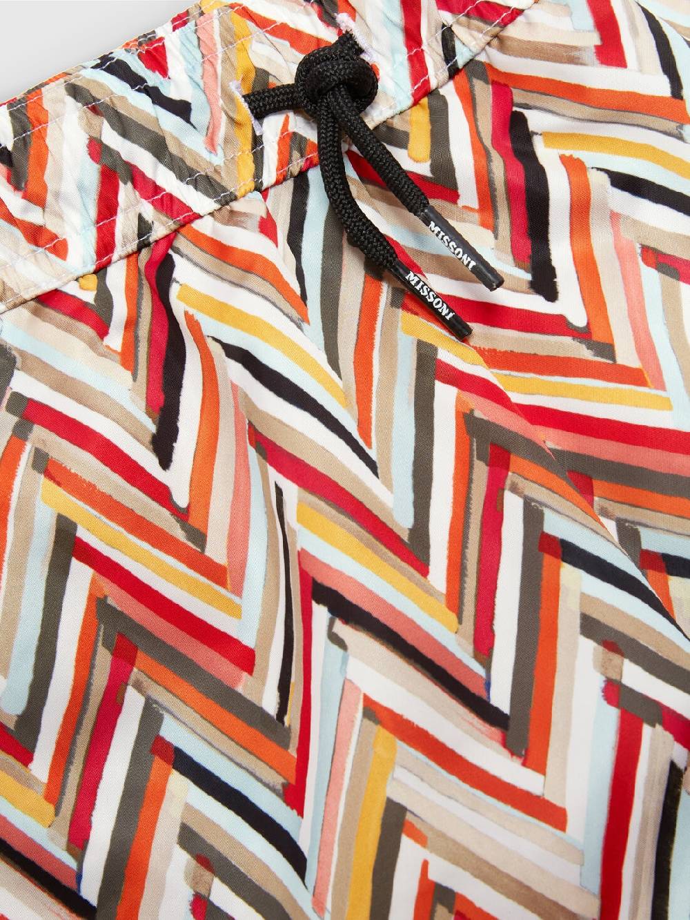 Missoni Boxer mare con pattern zig zag e logo I Più Venduti