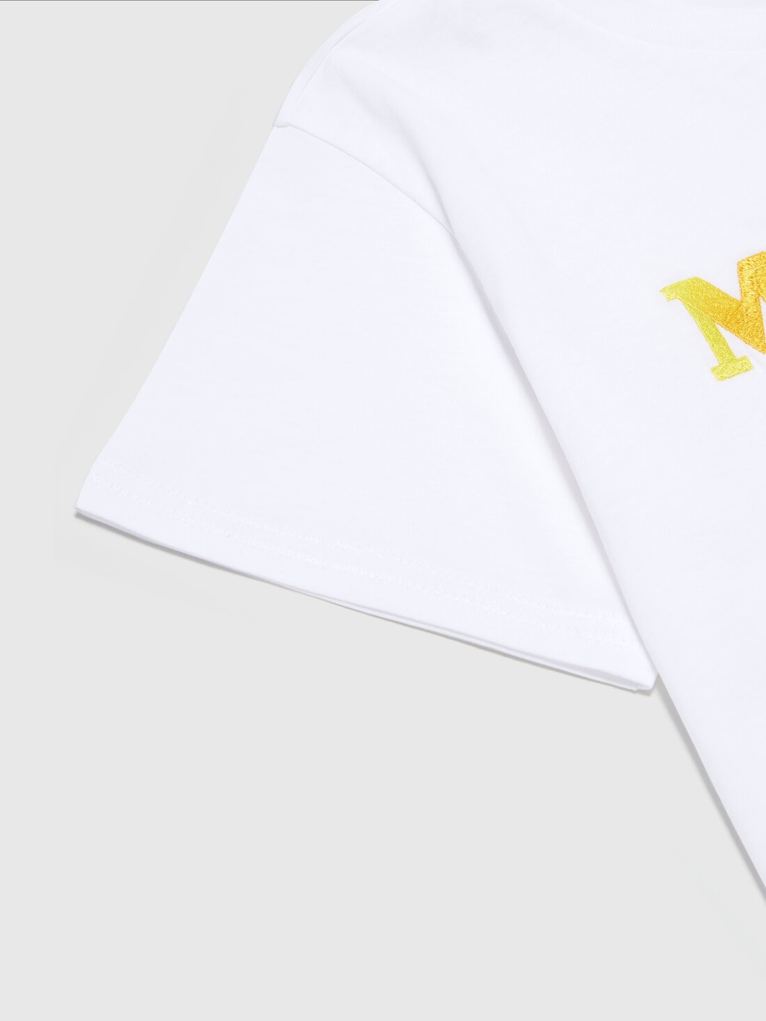 Missoni T-shirt in jersey di cotone con scritta logo Vendite Flash