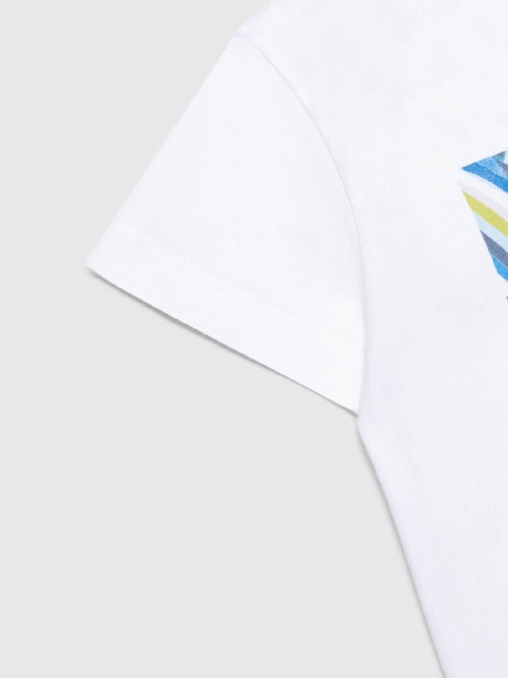 Missoni T-shirt in jersey di cotone con logo Italia