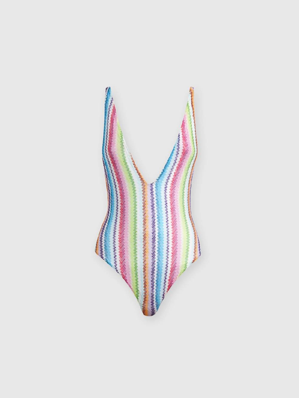 Missoni Costume intero stampa zig zag con scollatura a V Shopping Online