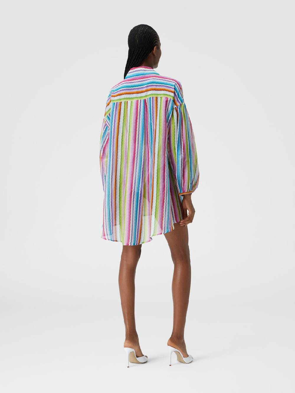 Missoni Camicia oversize in seta e cotone stampata Convenienza