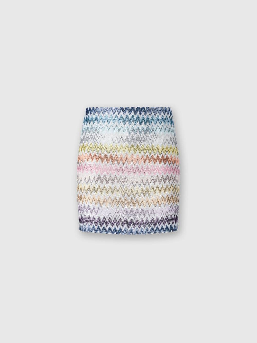 Missoni Minigonna in misto viscosa zig zag lamé Offerta