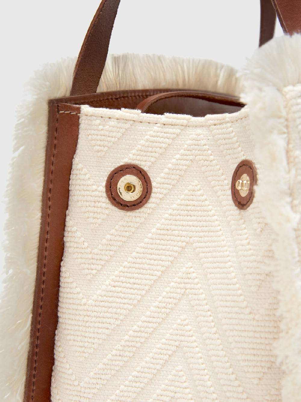 Missoni Tote bag in misto cotone chevron Vendite Flash