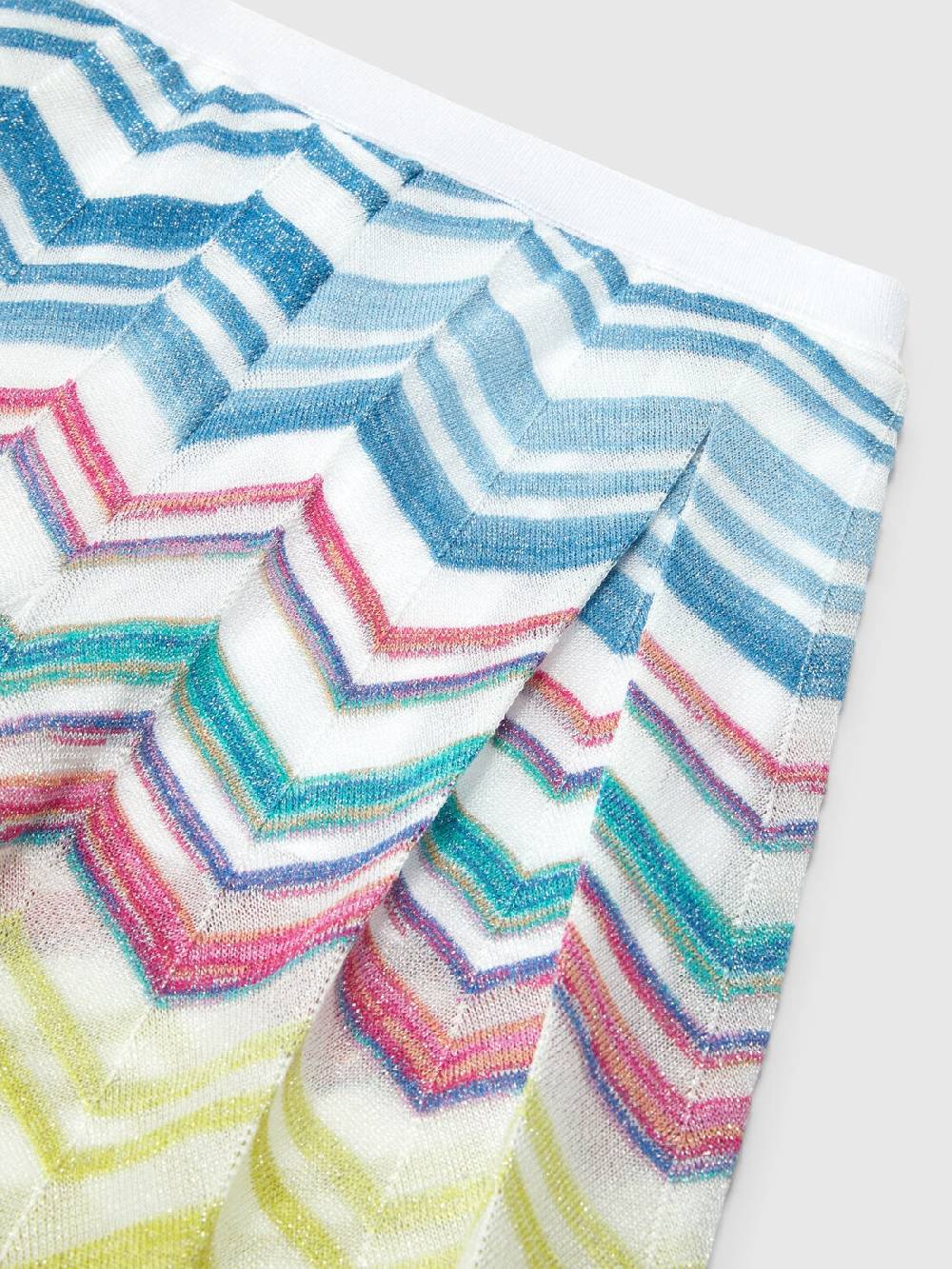 Missoni Pantaloni in misto viscosa zig zag con lurex Italia