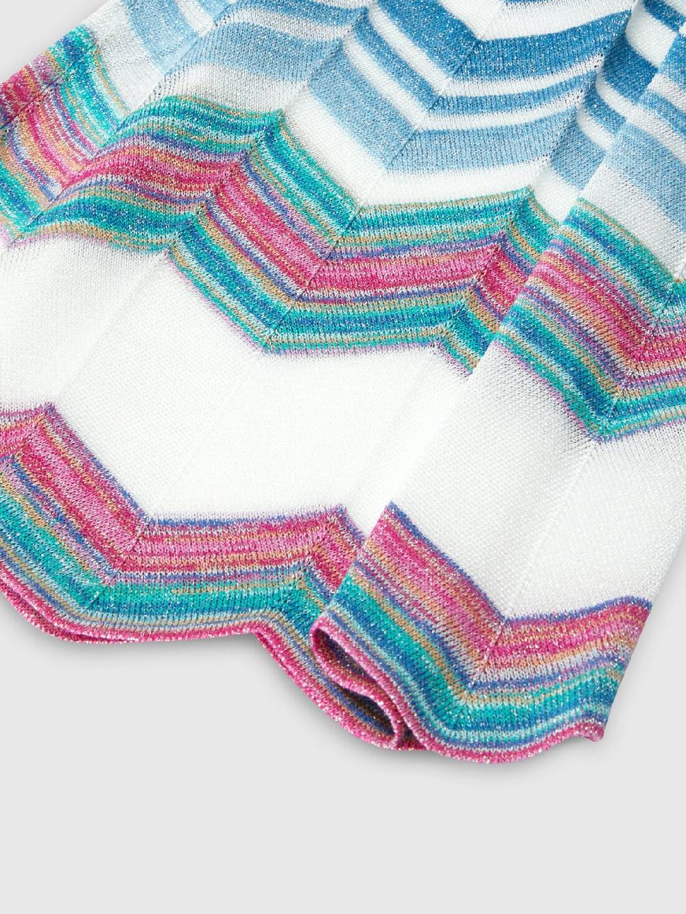Missoni Pantaloni in misto viscosa zig zag con lurex Italia