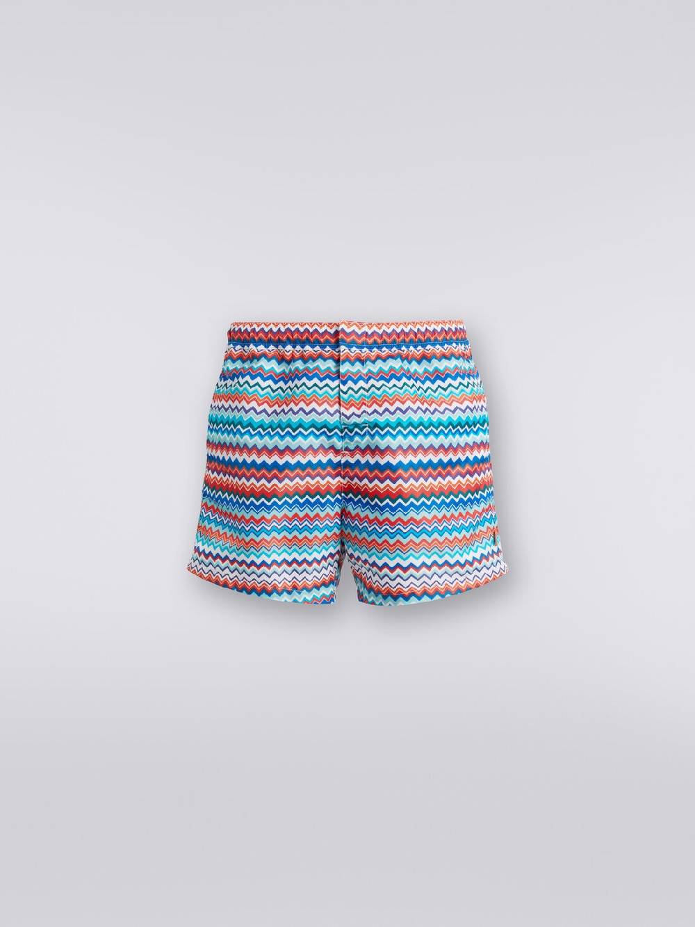 Missoni Boxer mare in nylon stampa zig zag Soddisfazione Garantita