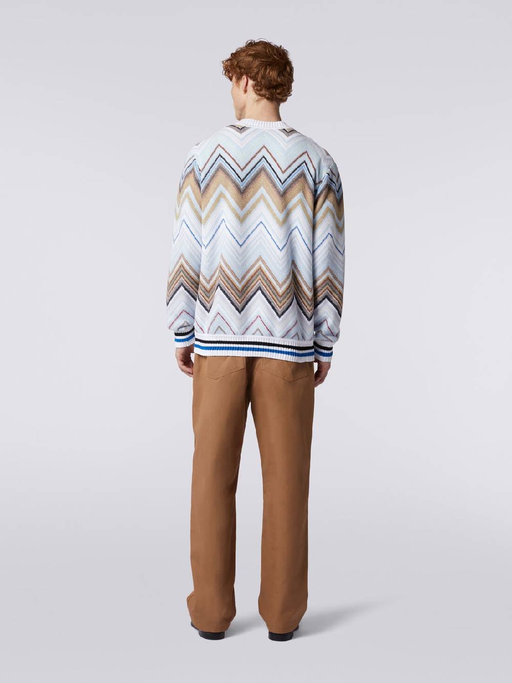 Missoni Cardigan in misto cotone chevron Acquista Ora
