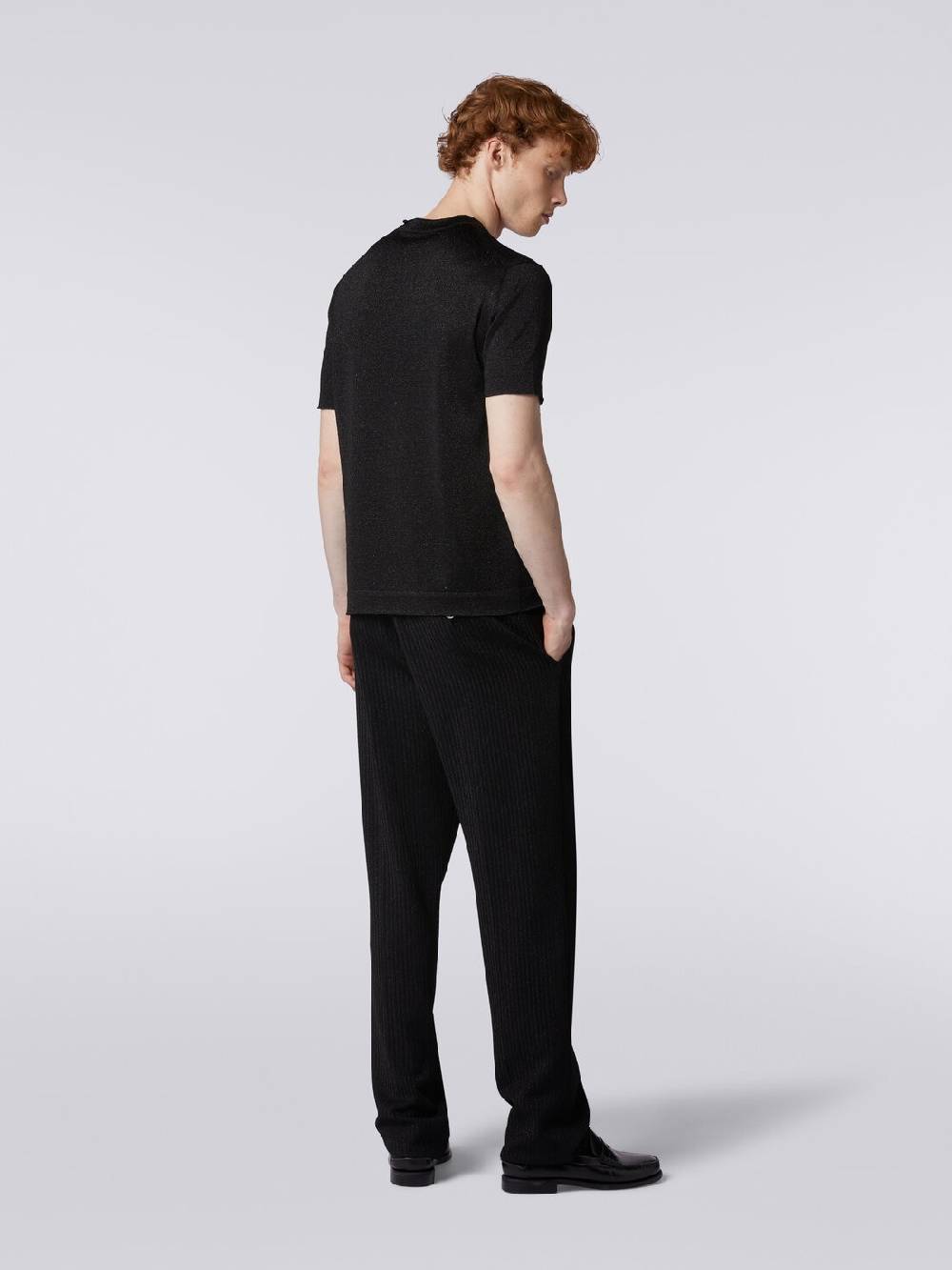 Missoni Pantaloni chino in viscosa con lurex Negozio