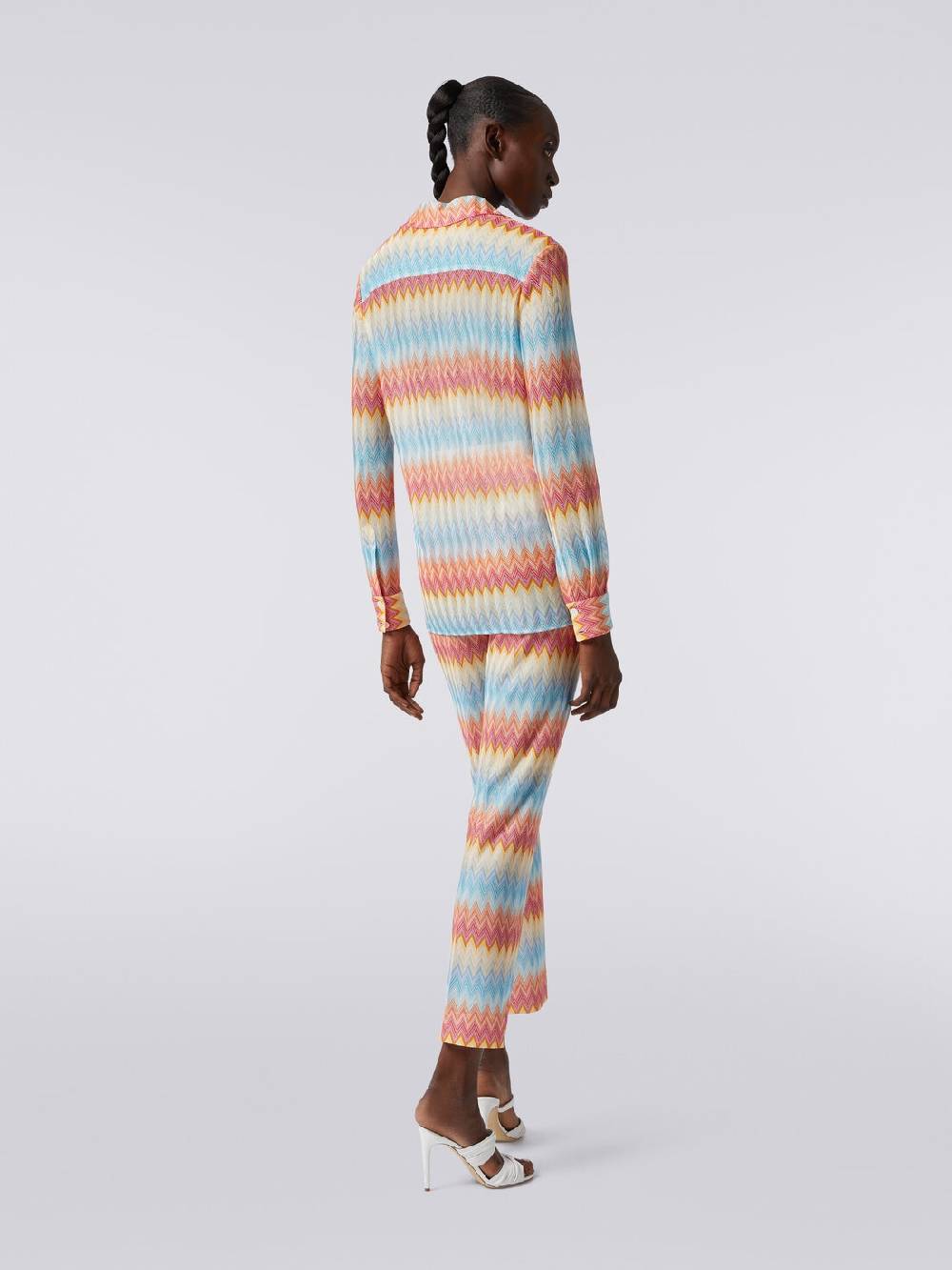 Missoni Camicia in maglia di viscosa chevron Vendita Calda