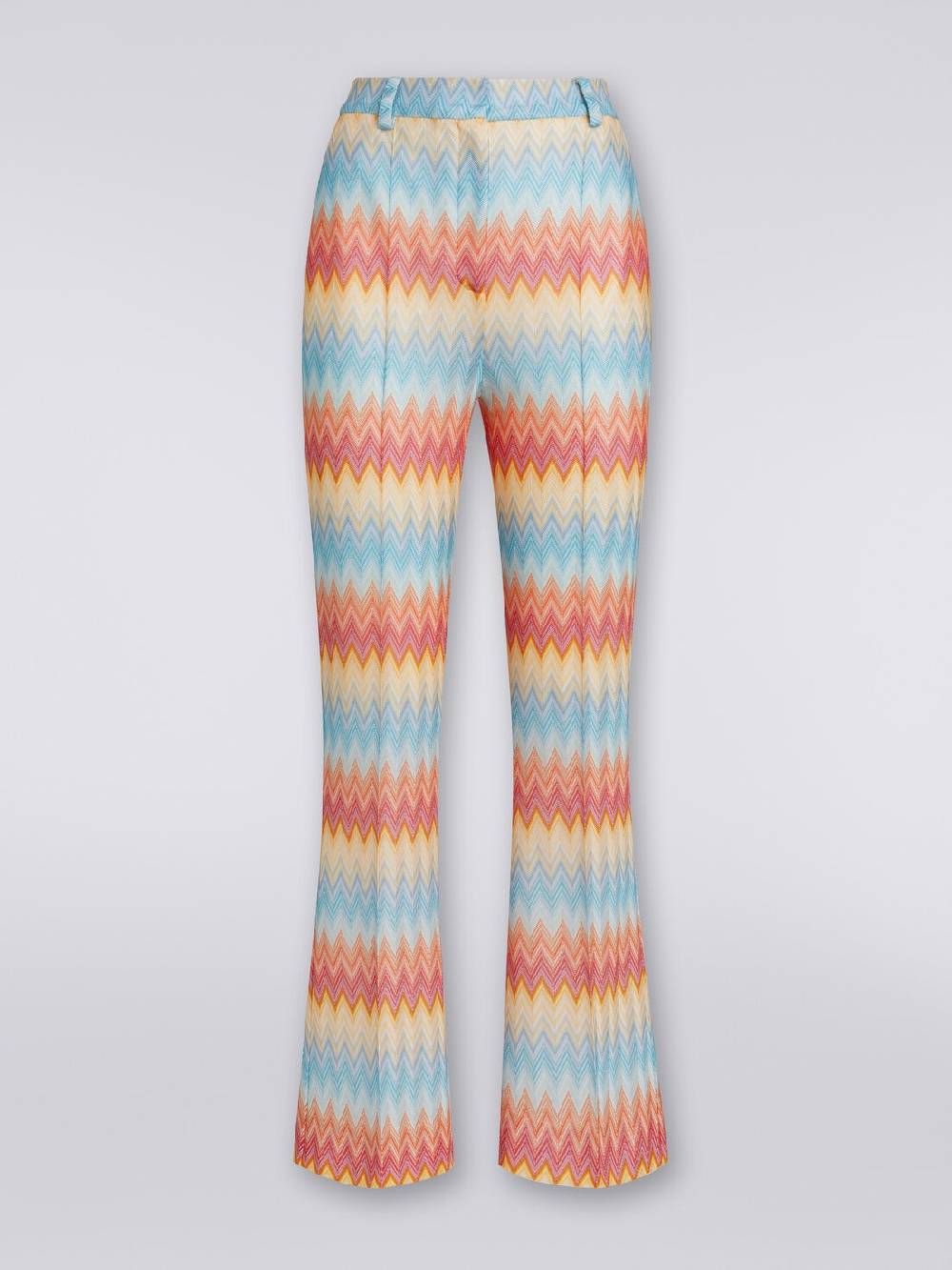 Missoni Pantaloni capri in viscosa chevron Vendita Economica