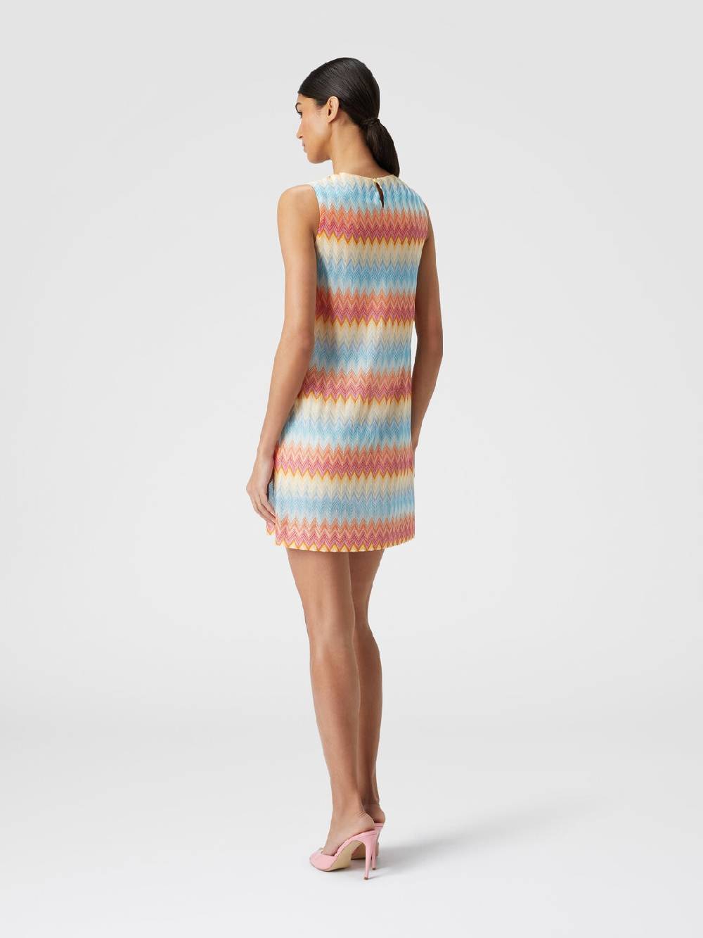 Missoni Abito in viscosa zig zag Vendite Flash