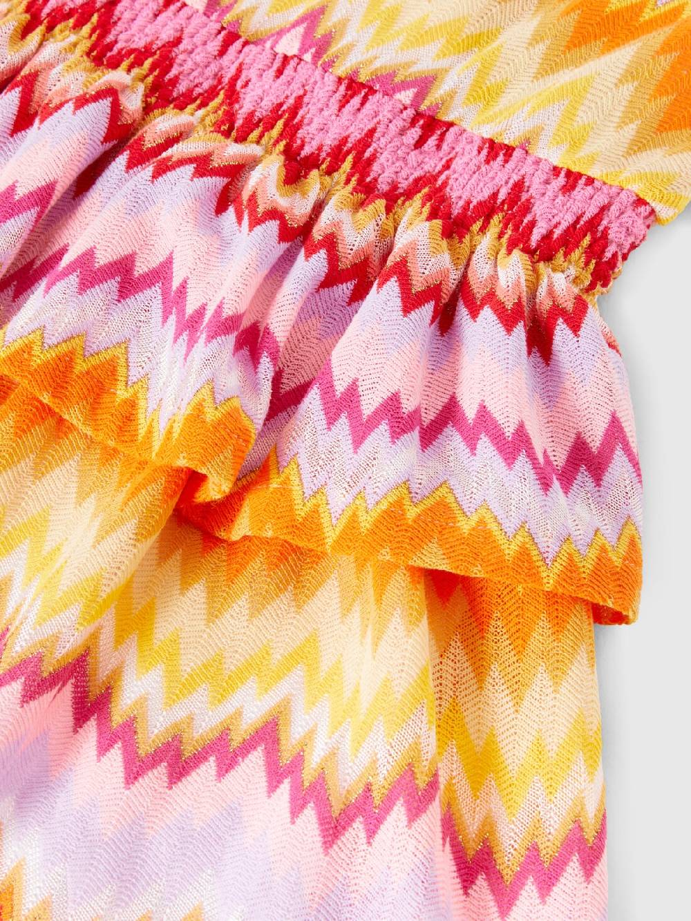 Missoni Abito in misto cotone zig zag 2025