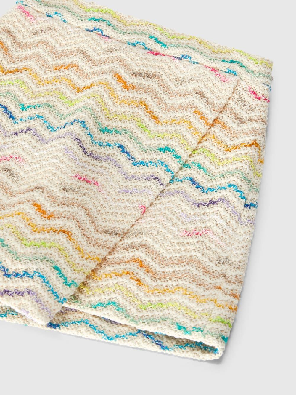 Missoni Gonna a portafoglio in misto cotone zig zag Italy
