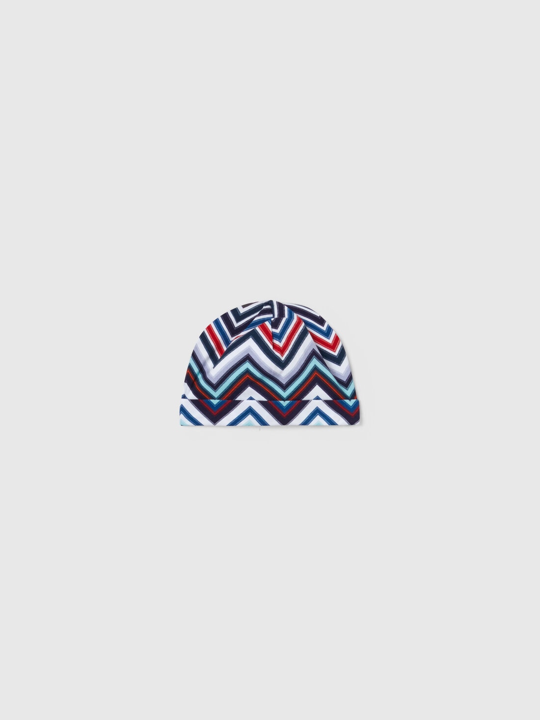 Missoni Set due pezzi con tutina e zuccotto in cotone chevron 2025