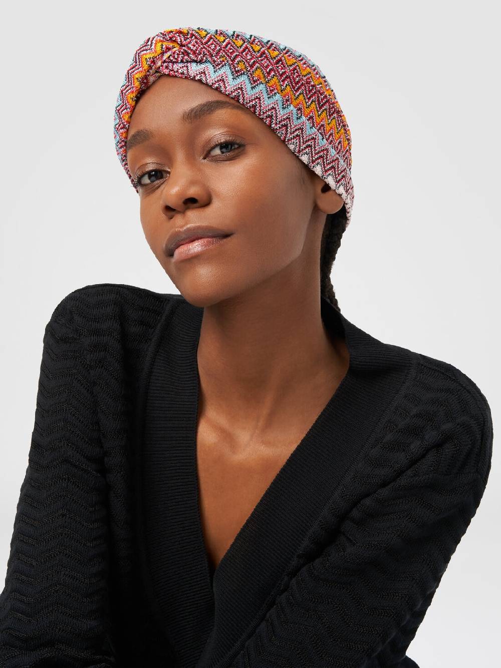 Missoni Fascia in viscosa con motivo chevron Negozi Online