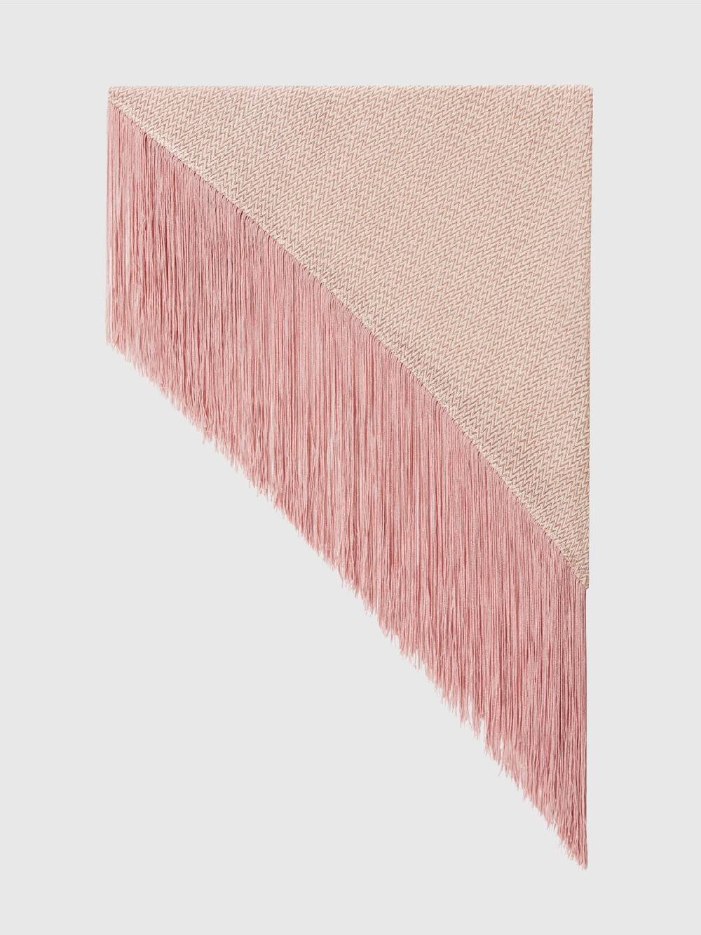 Missoni Scialle in viscosa lamé chevron con frange Fino Al -60%