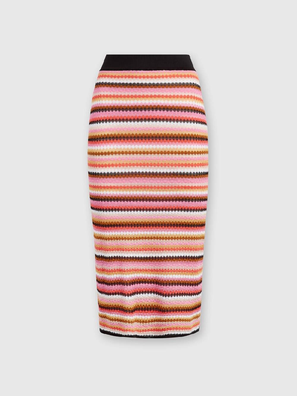 Missoni Gonna midi in cotone e viscosa zig zag Novità