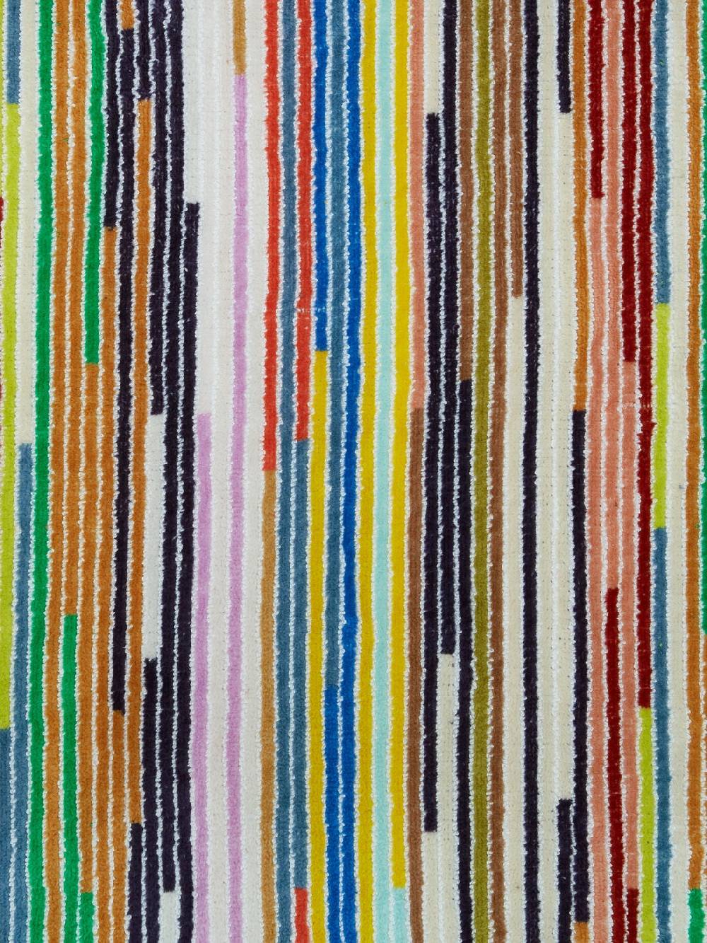 Missoni Accappatoio Melody in spugna di cotone a righe verticali Presa