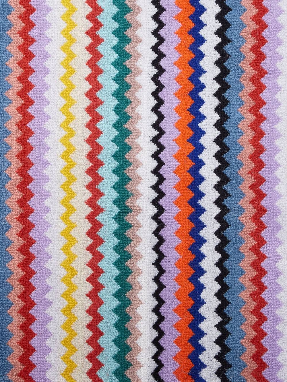 Missoni Set 5 pezzi di asciugamani da bagno Riverbero in spugna di cotone zig zag Fino al 60% di sconto
