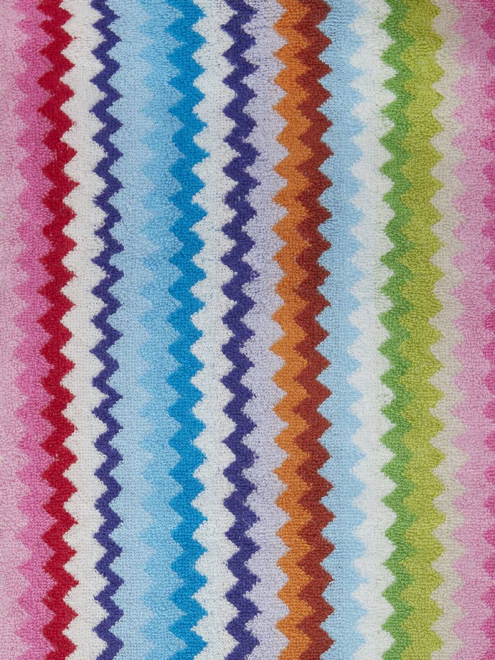 Missoni Set 5 pezzi di asciugamani da bagno Riverbero in spugna di cotone zig zag Fino al 65% di sconto