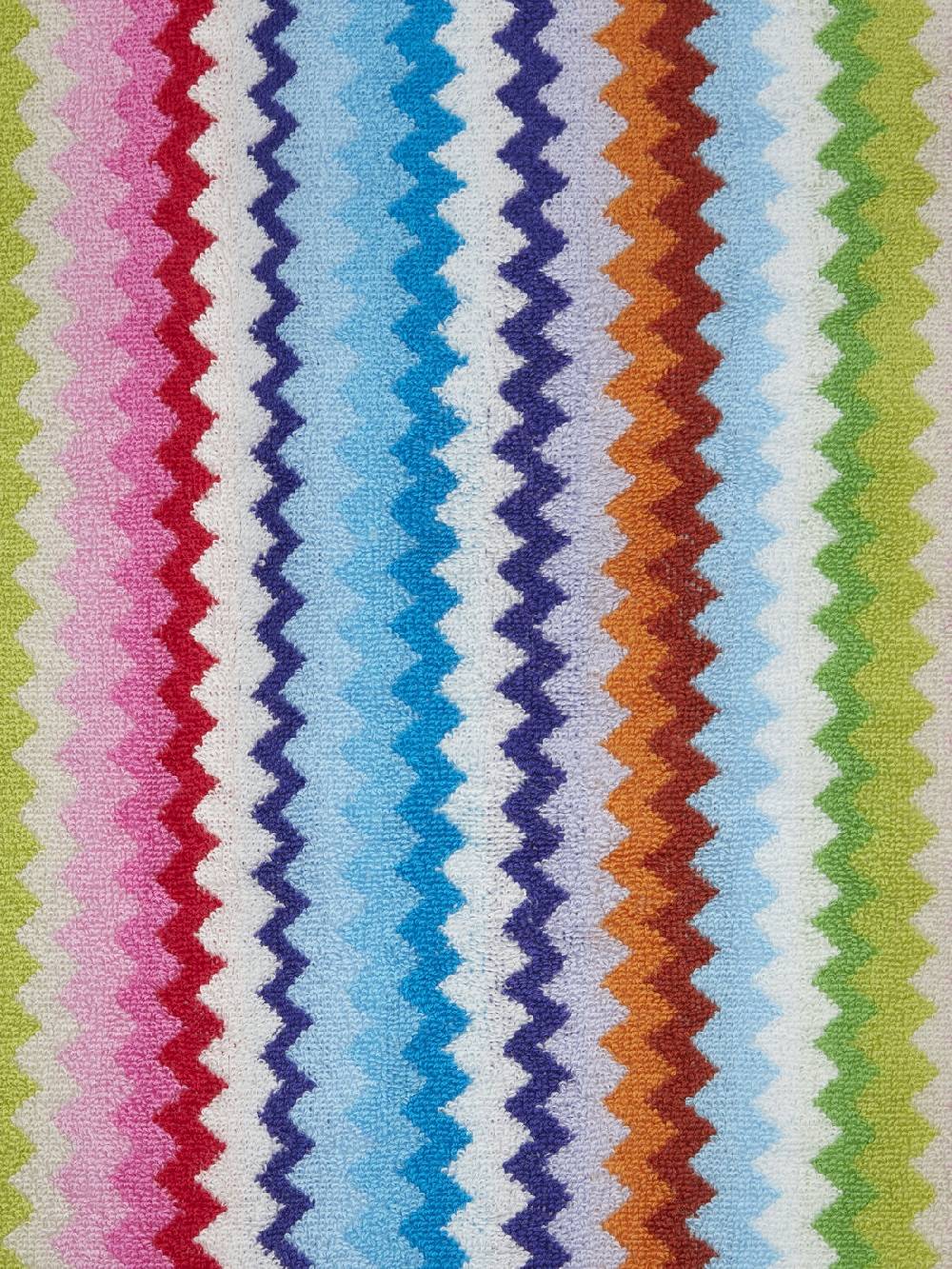Missoni Set 3 pezzi di asciugamani da bagno Riverbero in spugna di cotone zig zag Offerta speciale della fabbrica