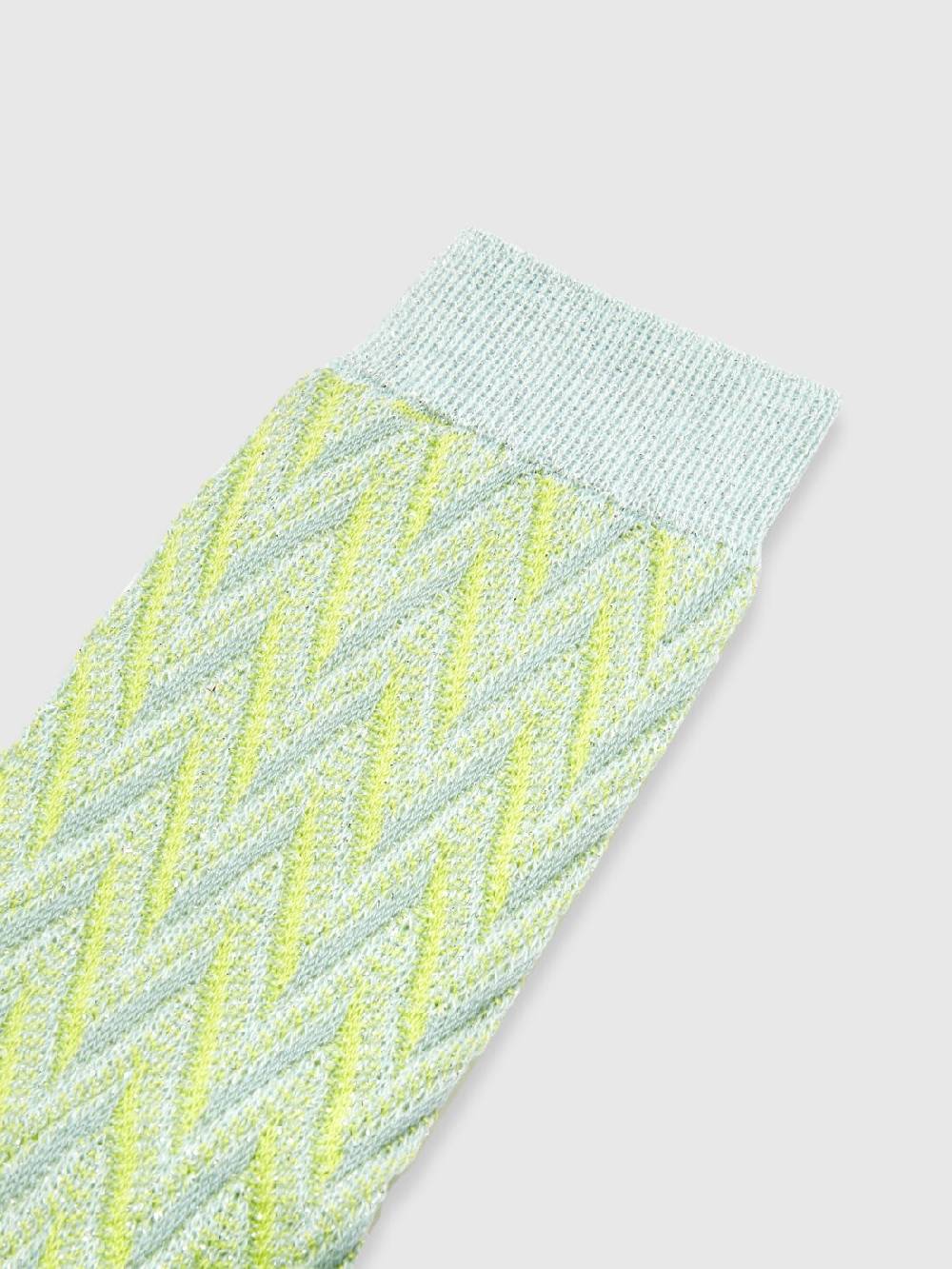 Missoni Calze in cotone e nylon chevron Vendita Economica