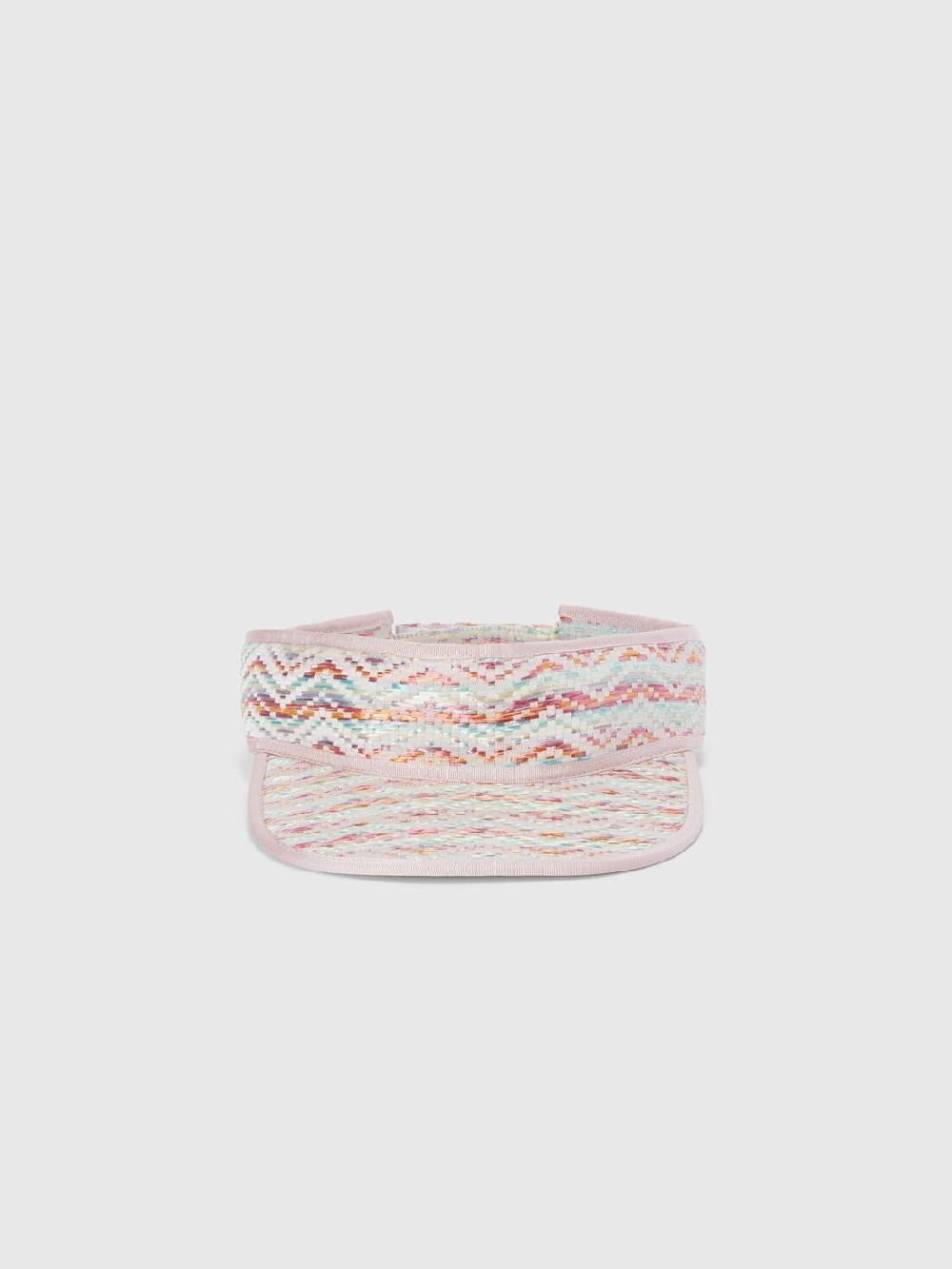 Missoni Cappello con visiera in viscosa e cotone chevron Vendite Flash