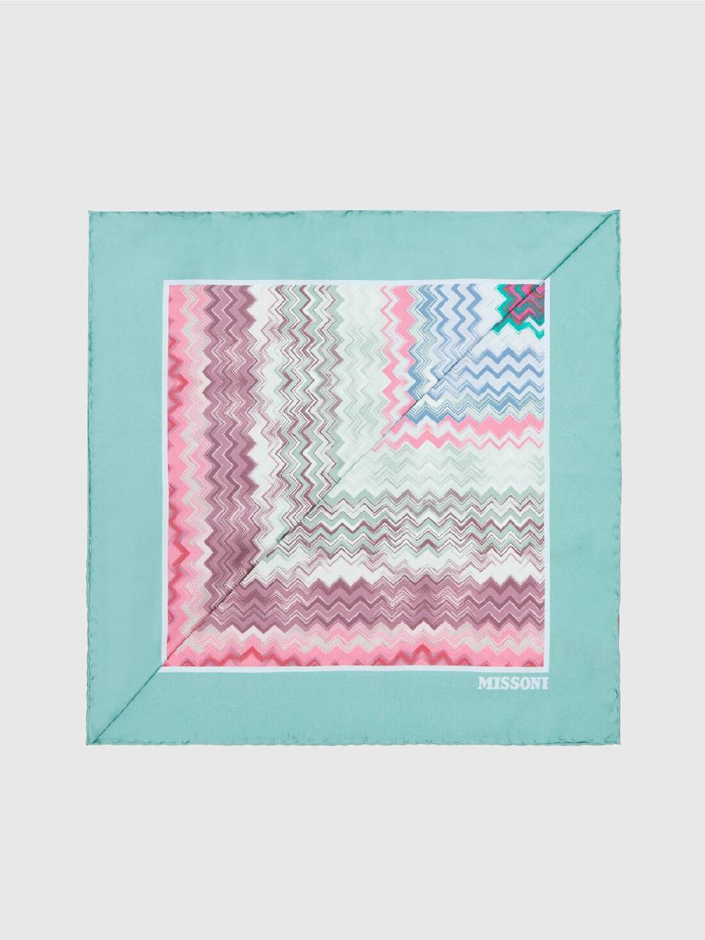 Missoni Foulard in seta con motivo zig zag Moda