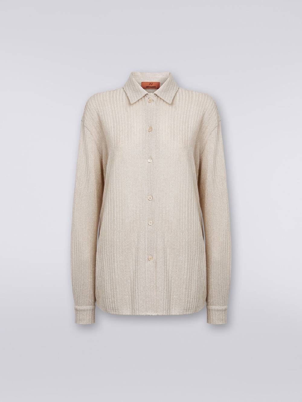 Missoni Camicia oversize in cotone e viscosa lamé Qualità Garantita