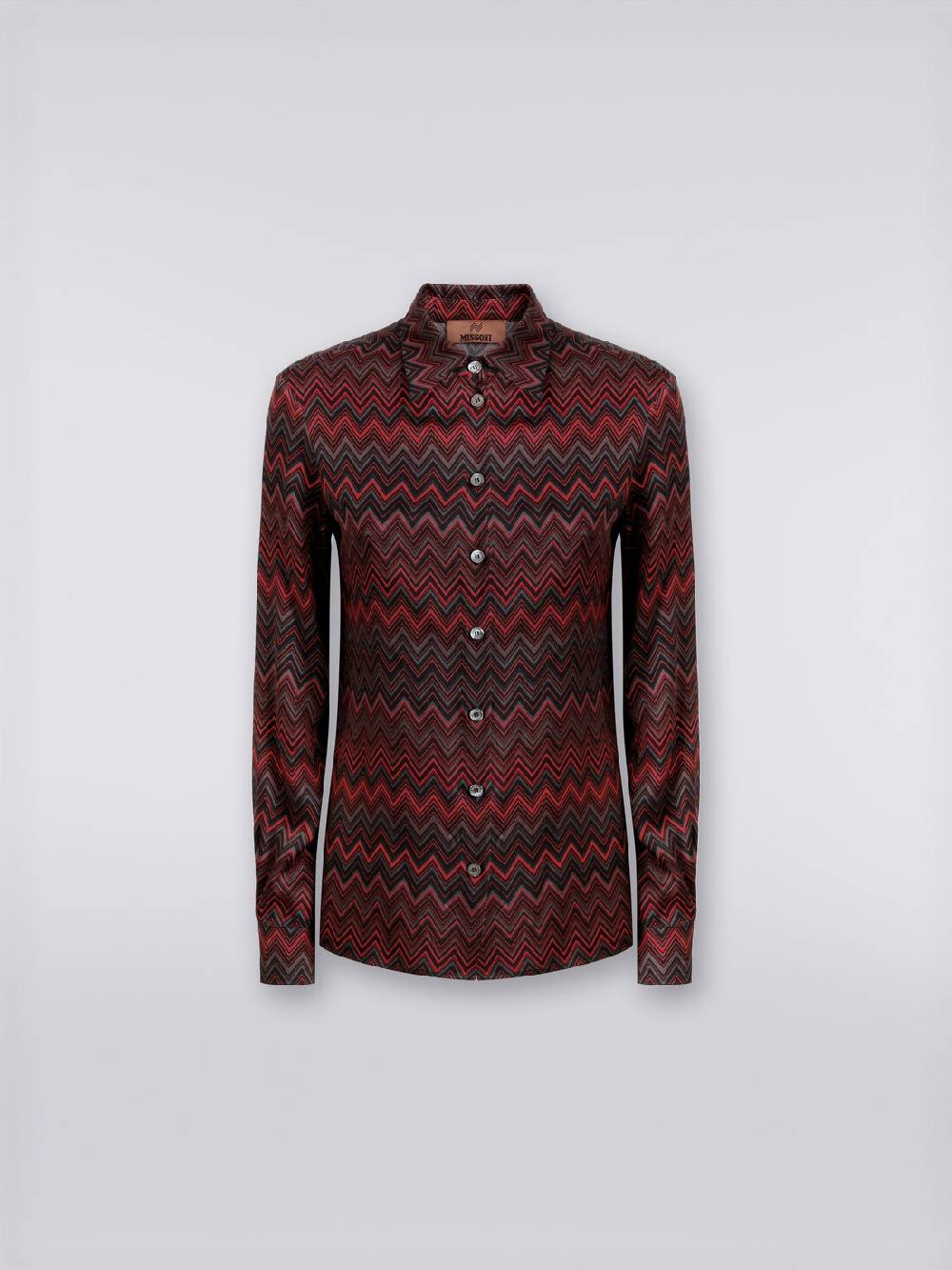 Missoni Camicia in viscosa jacquard a zig zag Acquista Ora