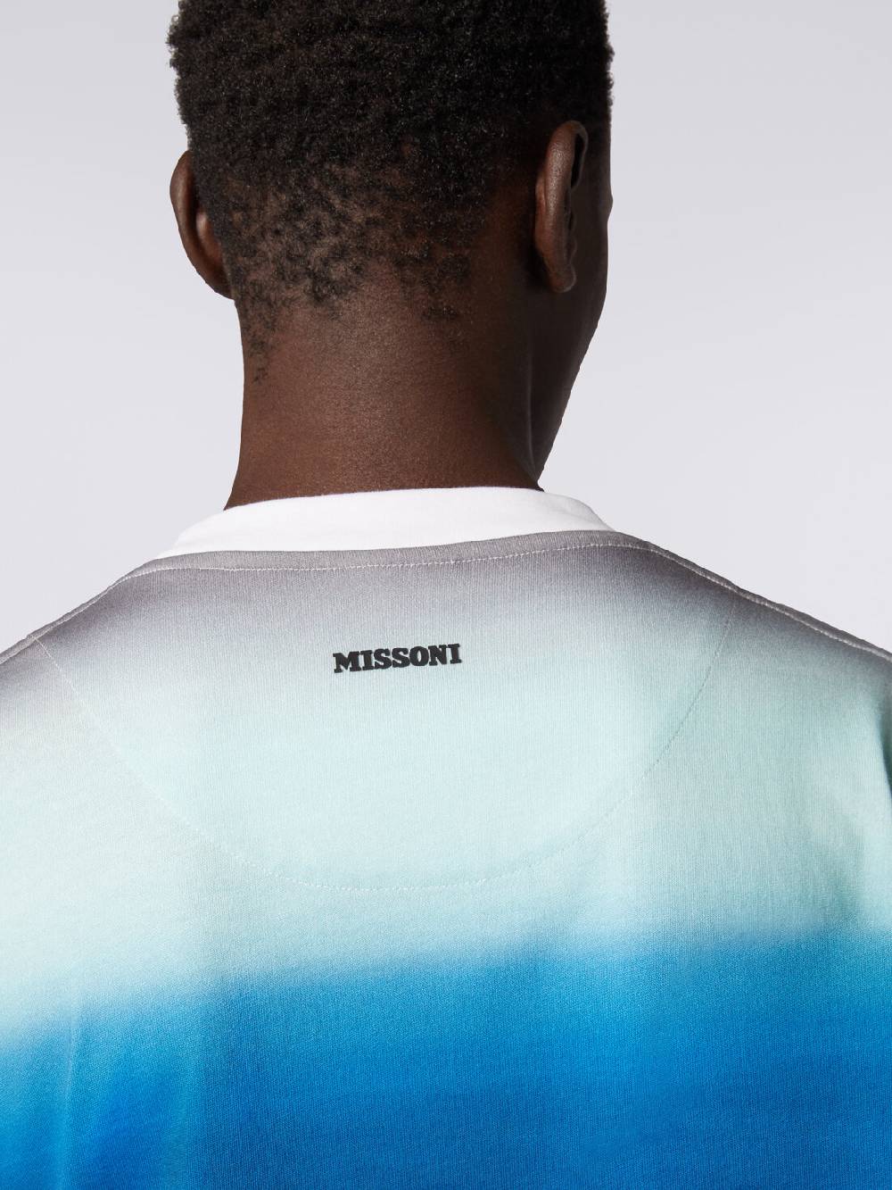 Missoni T-shirt oversize in cotone con stampa dégradé Offerta