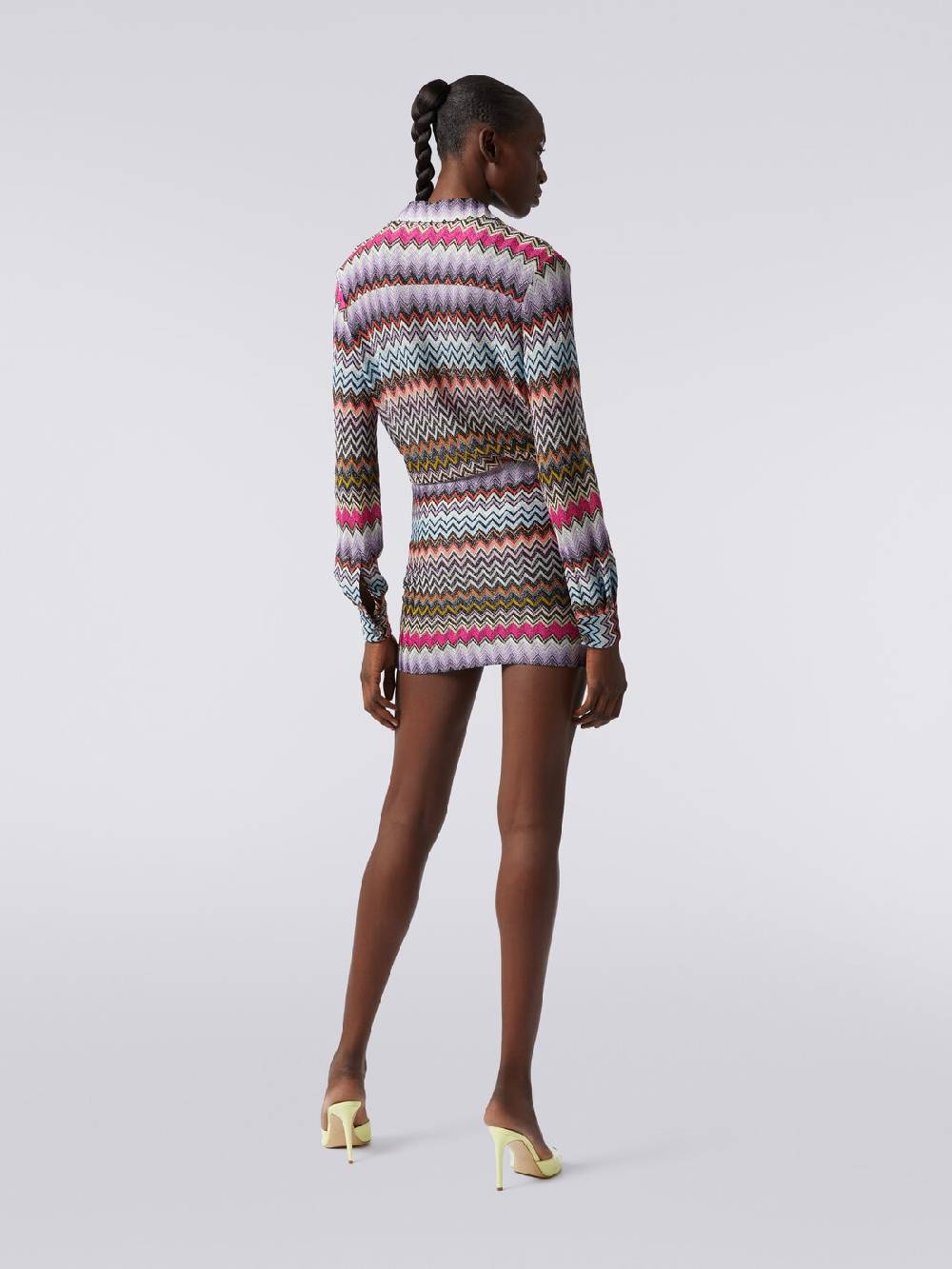 Missoni Minigonna in viscosa zig zag con lurex Hotsell