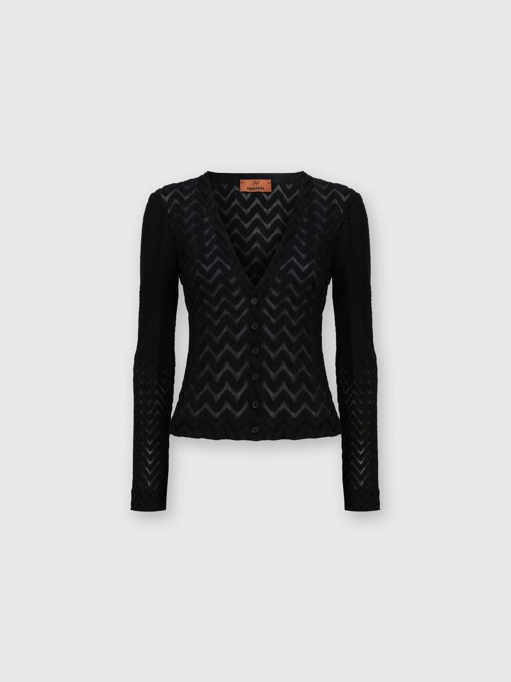 Missoni Cardigan chevron effetto vedo non vedo Soddisfazione Garantita
