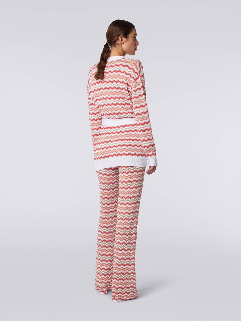 Missoni Cardigan in maglia di cotone e viscosa zig zag Promozione Limitata