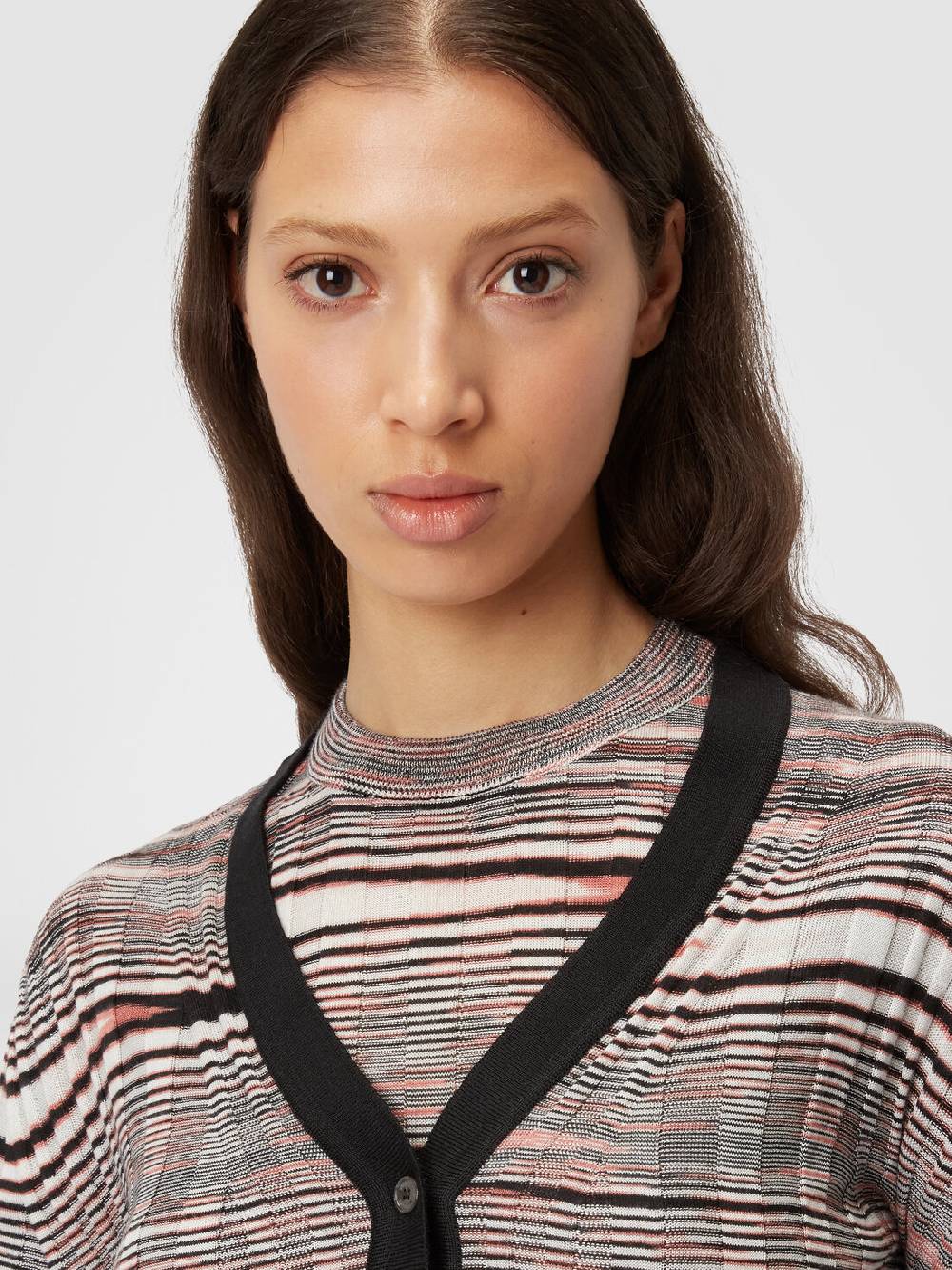 Missoni Cardigan a costine in cashmere e seta fiammata Fino Al -60%