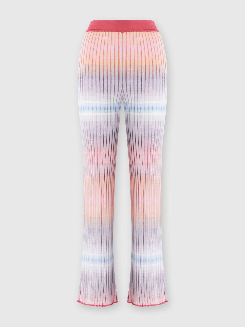 Missoni Pantaloni dritti in viscosa a coste Vendita Calda