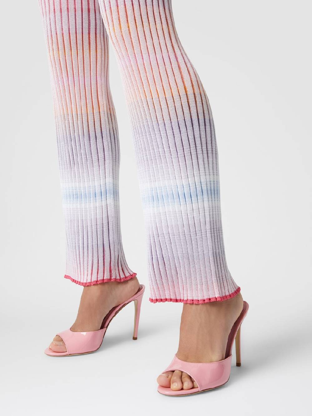 Missoni Pantaloni dritti in viscosa a coste Vendita Calda