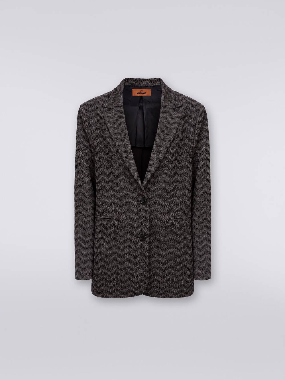 Missoni Blazer monopetto in cotone chevron Shopping Online
