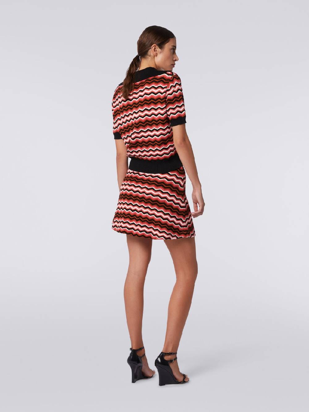 Missoni Minigonna in maglia zig zag Online