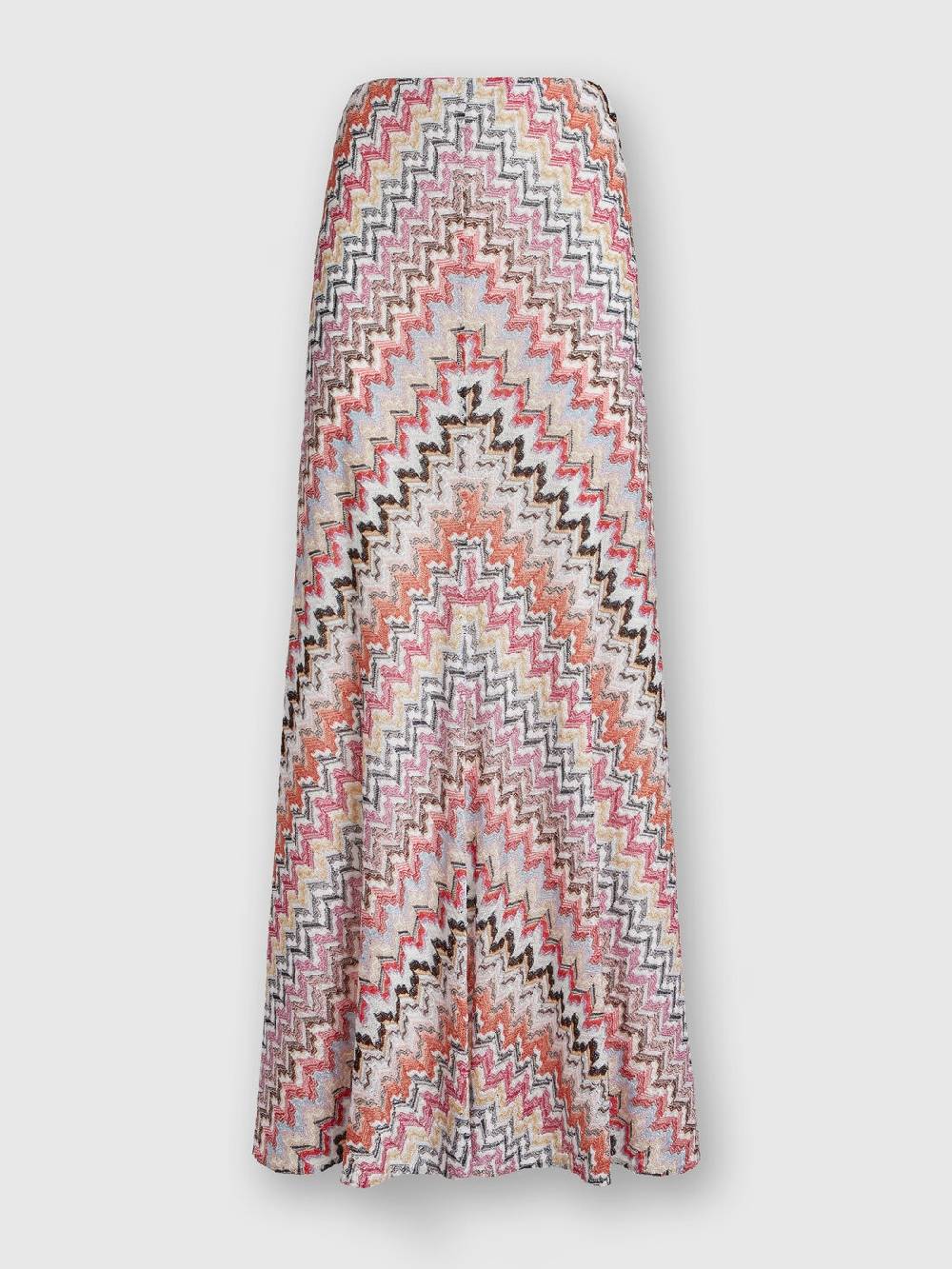Missoni Gonna lunga in viscosa lamé zig zag Outlet