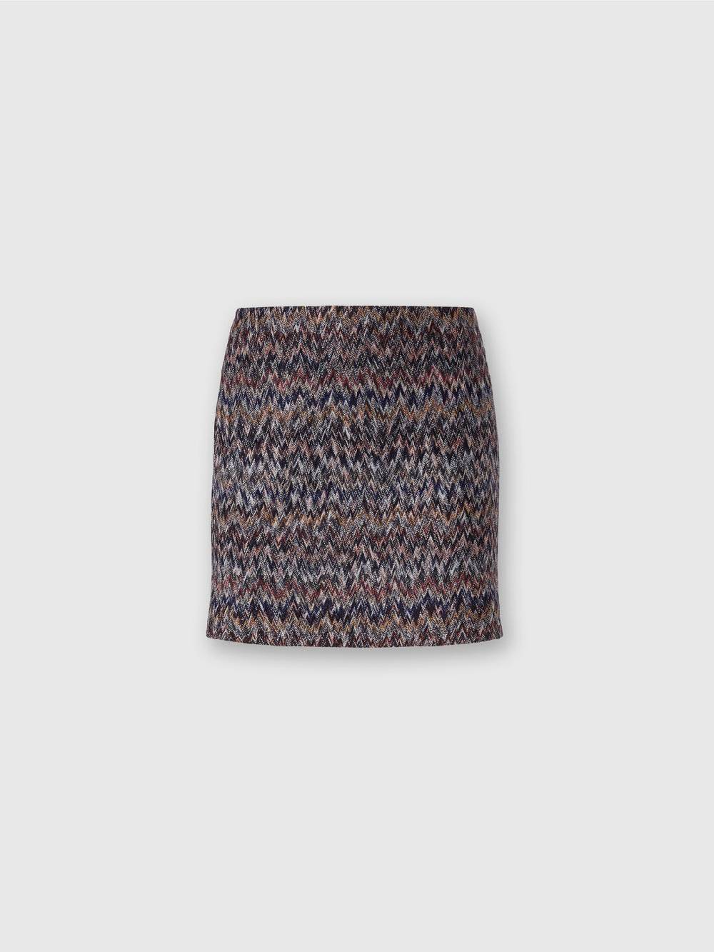 Missoni Minigonna in misto viscosa lamé zig zag Offerte