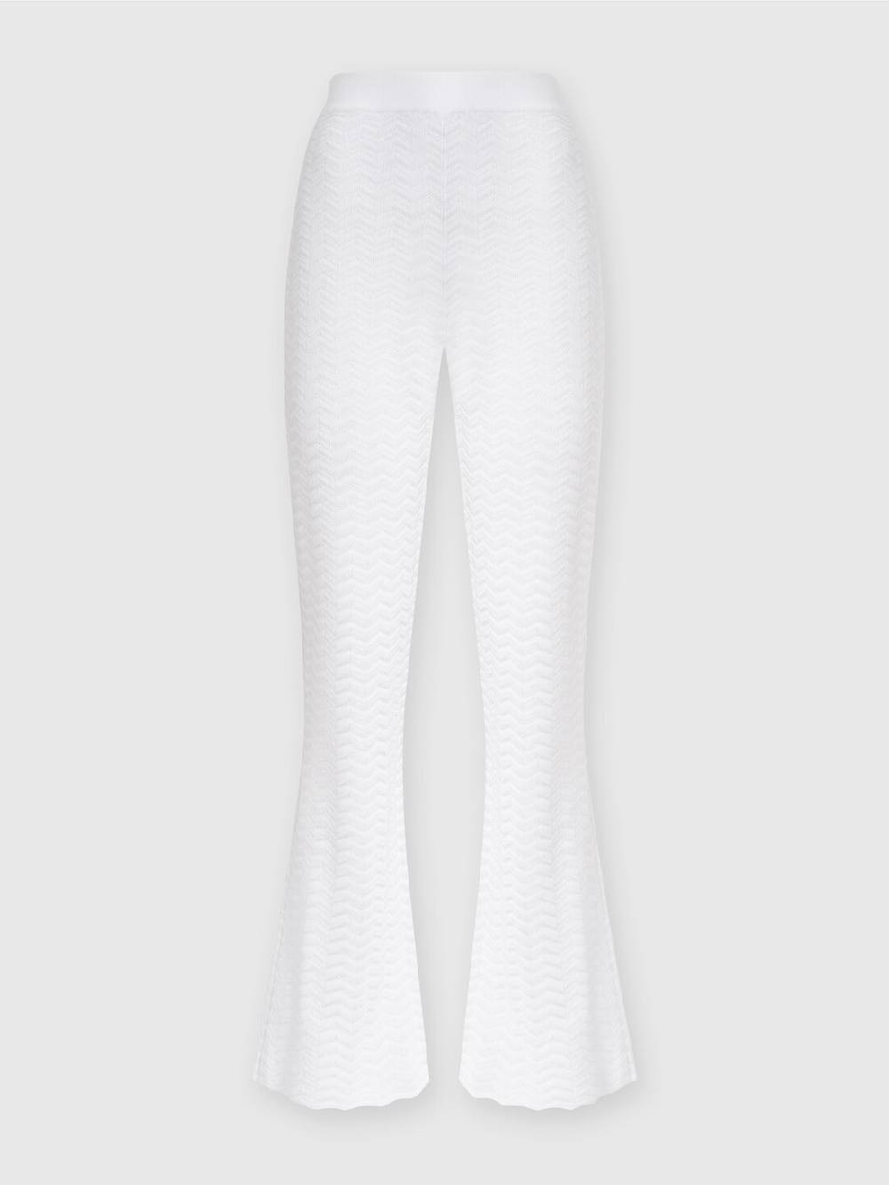 Missoni Pantaloni in maglia zig zag Vendite Flash