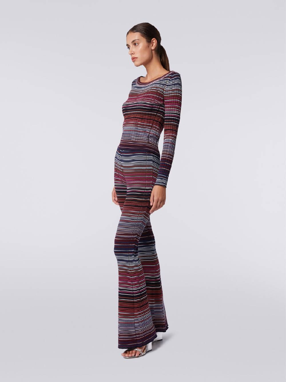 Missoni Pullover in cotone e viscosa a righe Italy
