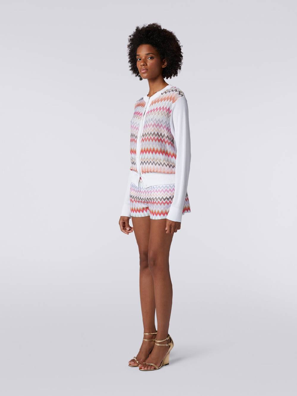 Missoni Shorts in tessuto zig zag Soddisfazione Garantita