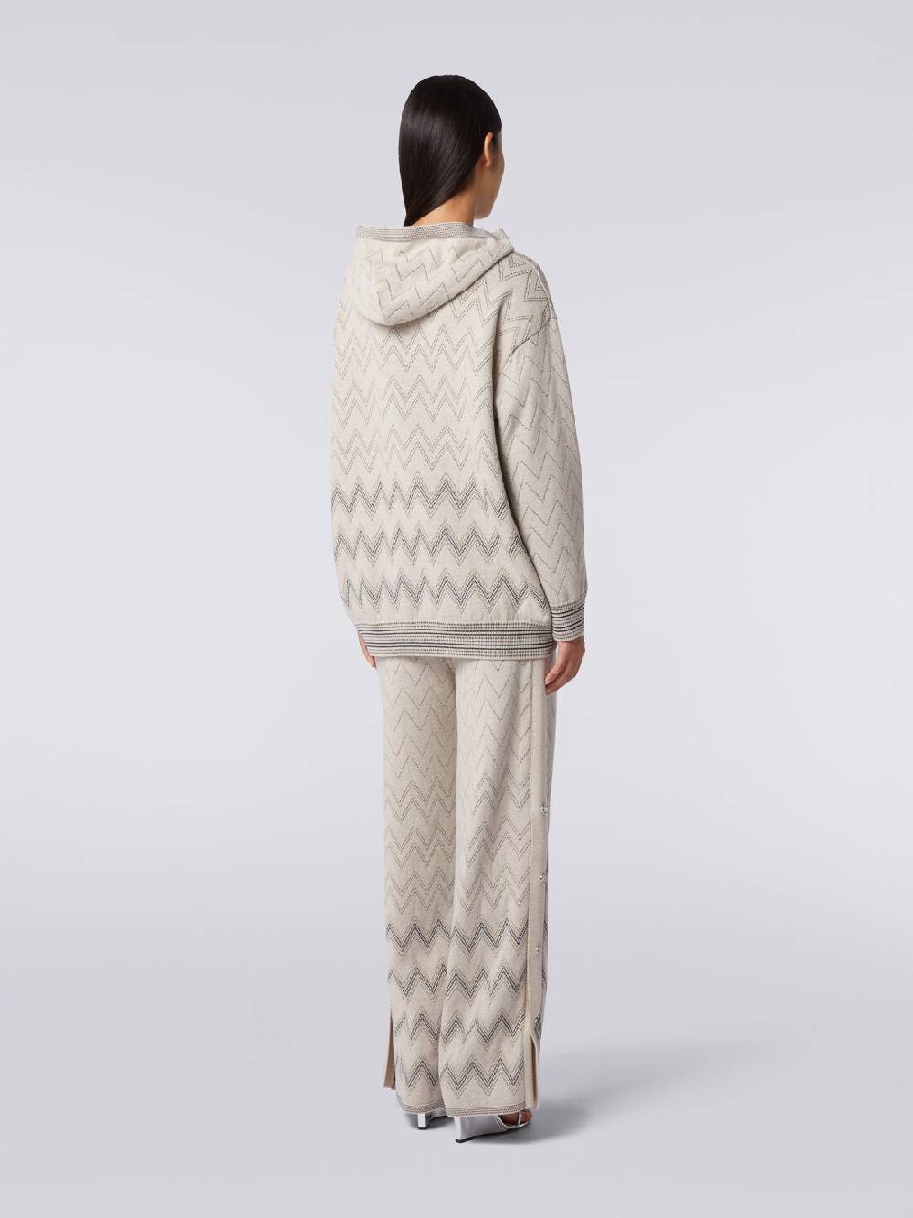 Missoni Pullover in misto lana zig zag con lurex Acquista Ora